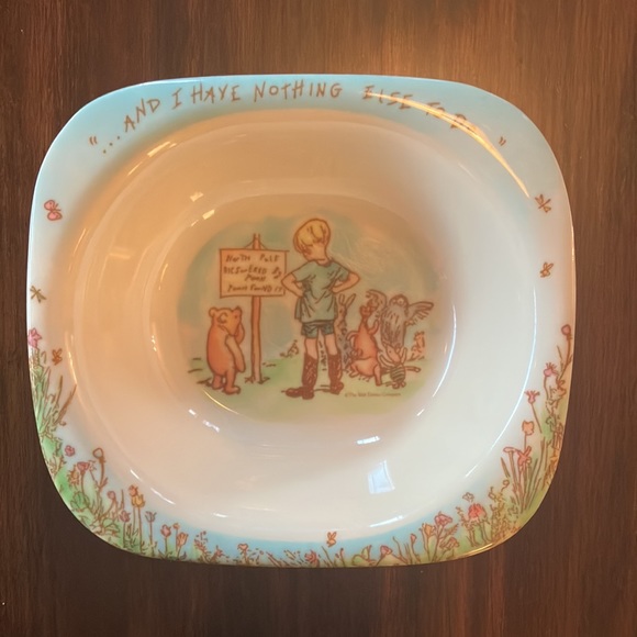 Vintage Selandia Designs Winnie the Pooh Pair of Small Cereal Bowls - Picture 2 of 7